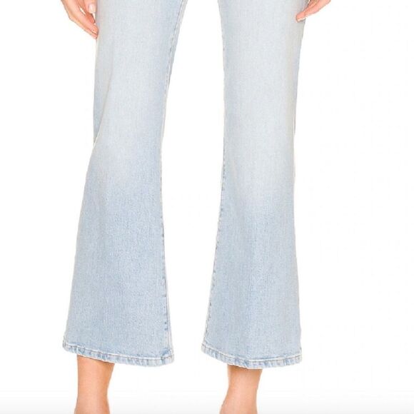 REVOLVE Jeans SPRWMN LA NEW Denim Flare Leggings Francoise Blue Size Small 26 - Picture 16 of 16
